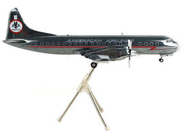 Lockheed L-188A Electra Astrojet Commercial Aircraft American Airlines Silver Ge - £87.53 GBP