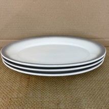 Homer Laughlin Gray Rim Oval Vtg USA Made Restaurant Ware Serving Platters (3) - £21.46 GBP