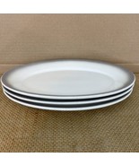 Homer Laughlin Gray Rim Oval Vtg USA Made Restaurant Ware Serving Platte... - $28.71