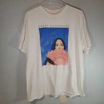 Kacey Musgraves Men&#39;s/Women&#39;s/Unisex T-Shirt Licensed White Tee 2XL - $16.97