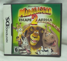 Madagascar Escape Africa 2 Dream Works Nintendo Ds Video Game Complete - £11.61 GBP
