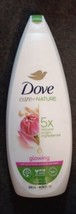 Dove Body Wash Shower Gel Care By Nature Glowing 20.28 OZ (ZZ4) - £17.11 GBP