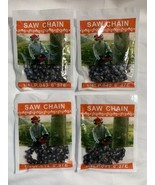 ** LOT OF 4 ** ELECTRIC SAW CHAINS - MINI 1/4 - 6&quot; 37E - $35.64