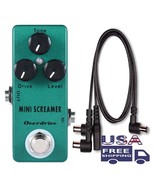Mosky Mini Screamer + PDC-3 Cable Upgraded TS9 Guitar Pedal Overdrive Di... - $43.19 CAD