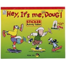 Vintage Disney Hey, It&#39;s me, Doug! Sticker Activity Tablet Dalmatian Pre... - $79.20