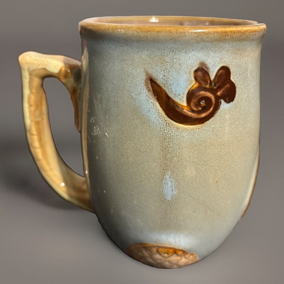 Vintage Owl Mug Gibson Home G Ceramic Coffee Cup Hand Painted Item image 3