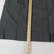 Mossimo Stretch Women's Gray Rear Zipper & Double Slits Women's Skirt Size 10 image 5