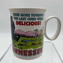 Vintage TENNESSEE Send More Tourists Funny Coffee Cup Mug Black Bear MC ... - $9.40