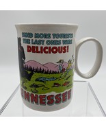 Vintage TENNESSEE Send More Tourists Funny Coffee Cup Mug Black Bear MC ... - £7.37 GBP