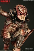 Sideshow Collectibles Exclusive Predator 2 Diorama City Hunter w/ unmasked head - £521.90 GBP