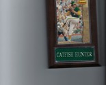 JIM CATFISH HUNTER PLAQUE BASEBALL OAKLAND A&#39;s ATHLETICS MLB   C - £0.00 GBP