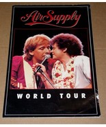 Air Supply Concert Tour Program Vintage 1983 World Tour - $31.54 CAD