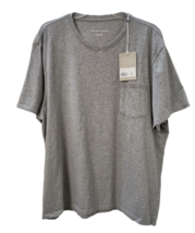 Everlane T-Shirt Men&#39;s XXL The Organic Cotton Pocket Tee Uniform Heathered Gray - £15.36 GBP