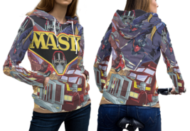M.A.S.K. 80&#39;s cartoon 3D Print Hoodie Sweatshirt For Women - £39.80 GBP