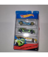 Hot Wheels 3 pack Set Double Jump Duel CBN66 New - $14.80