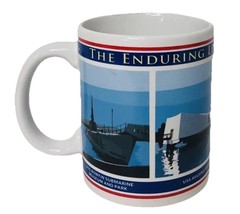 Pearl Harbor Hawaii Coffee Mug Cup WWII Bowfin Arizona Missouri Enduring... - $19.79