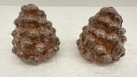Vintage Brown Pinecone Shaped Salt/ Pepper Shakers  - €8,51 EUR
