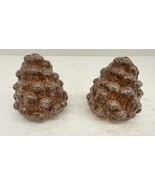 Vintage Brown Pinecone Shaped Salt/ Pepper Shakers  - €8,51 EUR