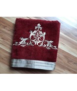 Avanti Monaco Bath Towel 50&quot; x 27&quot; Cotton Brick Color ~ New! - £21.79 GBP