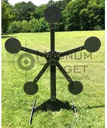 AR500 Portable Texas Star “No Weld” Reactive Steel Shooting Target - 8in Paddles - £479.00 GBP