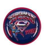 Superman Serving Tin Bowl By The Tin Box Company 10.25&quot; Plate - $17.76 CAD