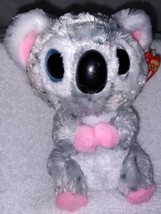 Ty Beanie Boos KARLI the GREY SPOTTED KOALA 5.5&quot;H NWT - £9.29 GBP