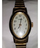 LADIES TIMEX METAL STRETCHY BAND WRIST WATCH - $63.35