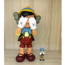Pinocchio Jiminy Cricket Set Oversize Original Fake KAWS Standing Action Figure - £78.40 GBP