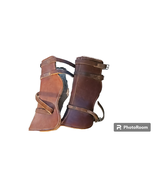 Protective Horse Boots Leather Fleece USED - $14.99