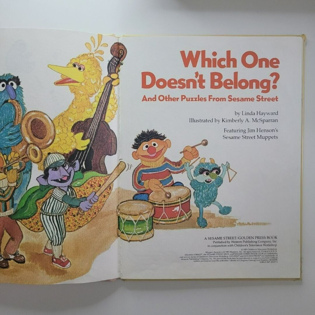 Sesame Street Which One Doesnt Belong Sesame Street Which One Doesnt Belong
