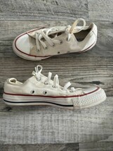 Converse Womens W7652 All Star Oxford Optical WHT Size 6W Unisex Men 4 L... - $18.68