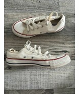 Converse Womens W7652 All Star Oxford Optical WHT Size 6W Unisex Men 4 L... - $25.53 CAD