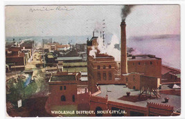 Panorama Wholesale District Sioux City Iowa postcard - $5.45