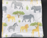 S L Home Fashions Safari Baby Blanket Warm Nights Lion Zebra Giraffe Ele... - $29.99