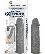 The Greatest Extender Penis Sleeve Silicone Realistic Waterproof  6 Inch... - €15,83 EUR