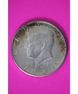 Nicely Toned 1964 P John F Kennedy Silver Half Dollar Exact Gem Coin Sho... - $35.29 CAD