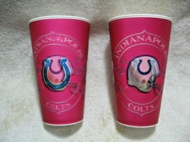 New Nfl Licensed Indianapolis Colts 3-D Holographic 16oz Spirit Cups-Football-RV - £13.54 GBP