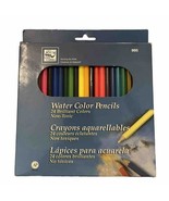 Loew Cornell Watercolor Pencils 24 Brilliant Colors Pre-Sharpened 995 Un... - £8.64 GBP