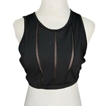Good American Mixed Mesh Athletic Crop Top Black Size 3/Large Tank Sleev... - €10,16 EUR Good American Mixed Mesh Athletic Crop Top Black Size 3/Large Tank Sleev... - €10,16 EUR