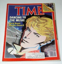 David Bowie Time Magazine Vintage 1983 Cover Story* - $285.35 MXN