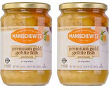 2-Pack Manischewitz Premium Gold Gefilte Fish w/ Carrot 24oz Kosher for ... - $29.99