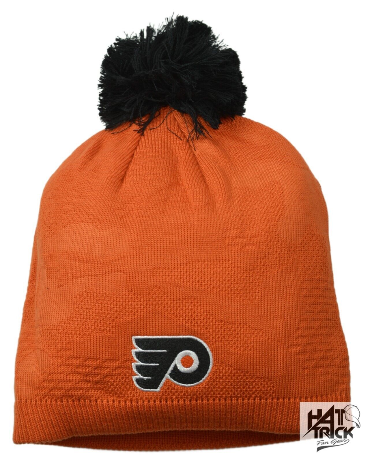 Philadelphia Flyers Women's NHL Pro Team Locker Room Knit Beanie Pom Winter Hat