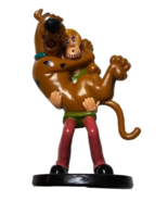 Scooby Doo 3.5&quot; PVC Shaggy Holding Scooby Action Figure Cake Topper 1998... - £10.16 GBP