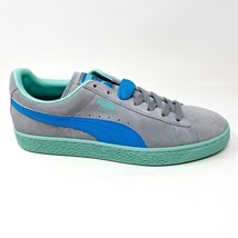 Puma Suede Classic + LFS Limestone Atomic Blue Holiday Mens Sneakers 356328 13 - £51.07 GBP