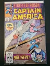 Marvel  Captain America #373 July 1990 1st app of Leon Hoskins US Agent  VF - $6.92