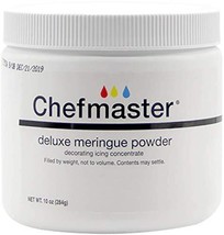 Chefmaster - Meringue Powder - Eggwhite Substitute - 10oz - Create Delicious ... - £37.92 GBP