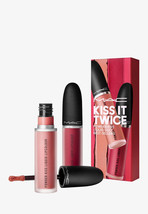 MAC Kiss It Twice Powder Kiss Liquid Duo Best Sellers 5ml Each NIB - £21.75 GBP