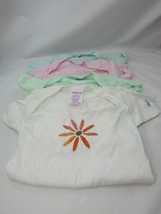 4 Handpainted Hand Dyed One Piece Infant Small 13 - 18 Pounds 33406 - $17.81