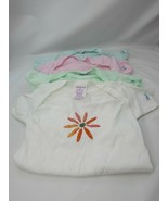 4 Handpainted Hand Dyed One Piece Infant Small 13 - 18 Pounds 33406 - £14.18 GBP
