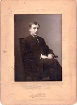 Joseph &quot;Joe&quot; Towne Cabinet Photo - Lynn English High School, Lynn MA (1907) - £13.73 GBP